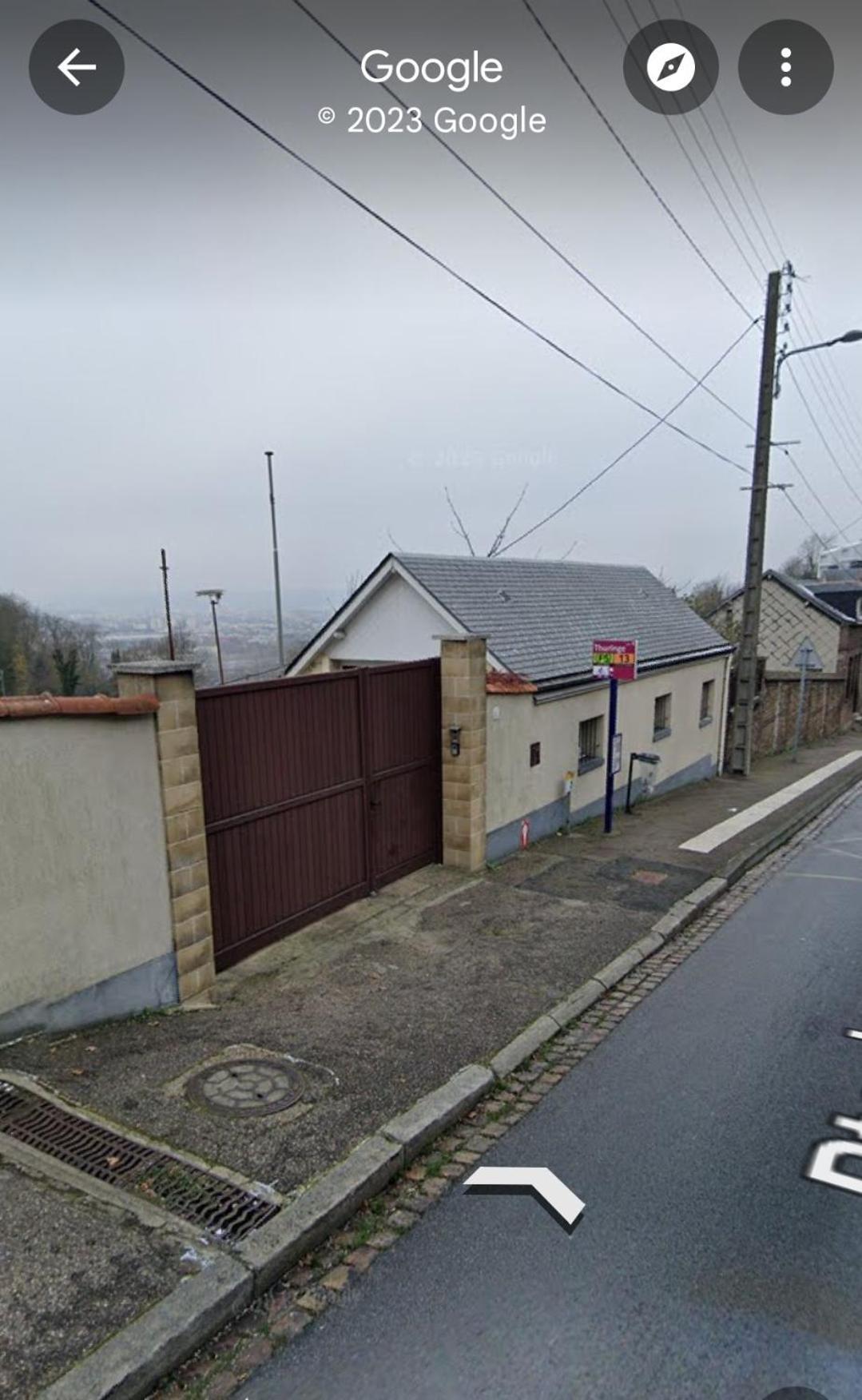 Charmante Villa Familiale A Rouen Bonsecours Esterno foto